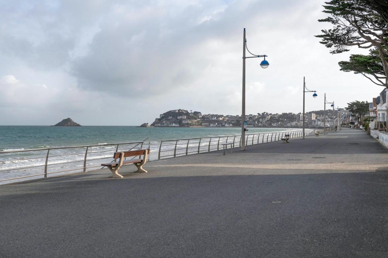 50M De La Plage, Bel Appartement Pour 4 Pleneuf-Val-Andre Esterno foto
